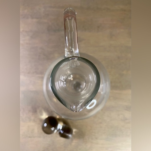 Vintage Etched‎ Crystal Clipper Ship's Liquor Decanter - Picture 6 of 11